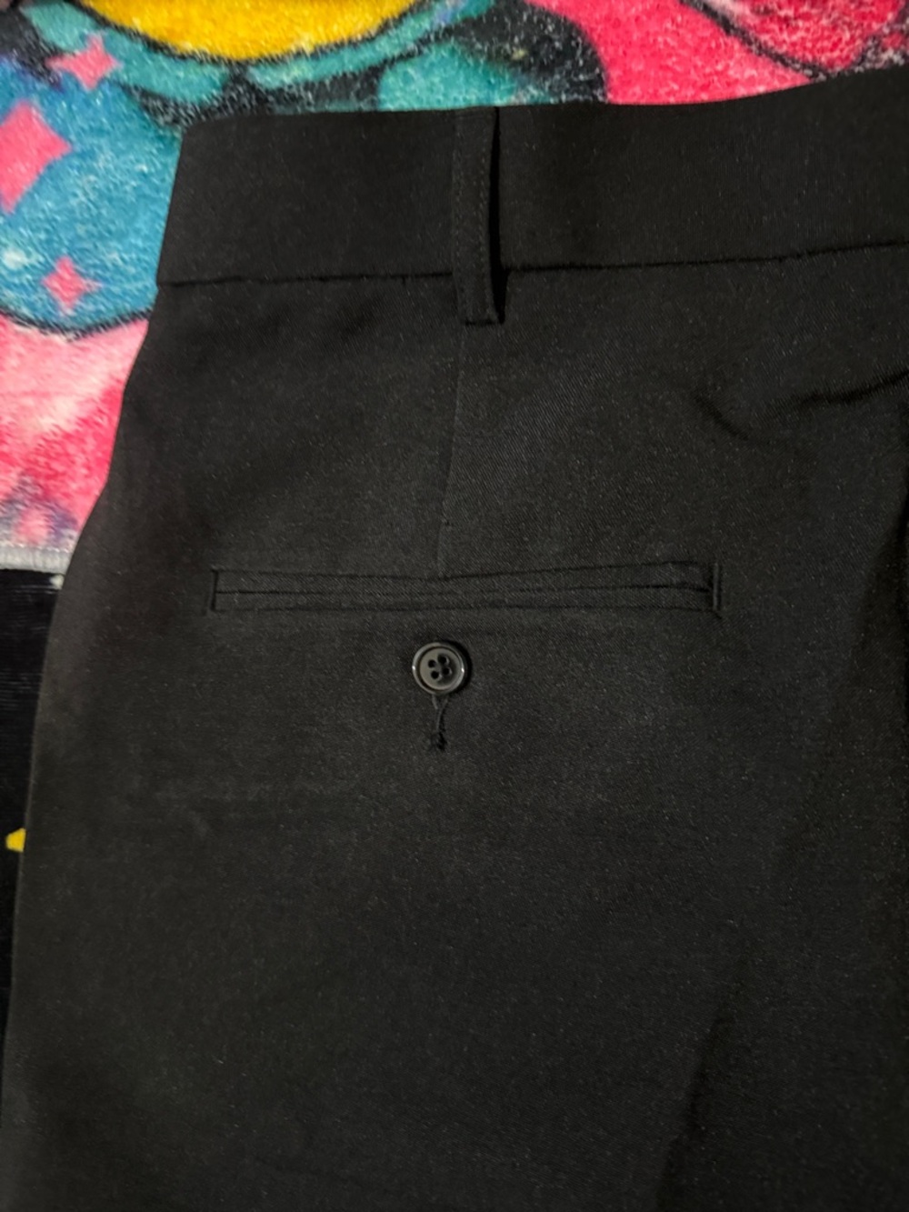 Men's Black Dress Pants Design Collective by Cintas - Picture 5 of 9